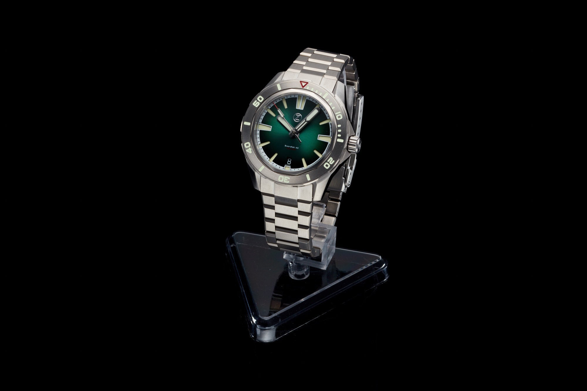 Swordfish 40mm Ti Emerald Green