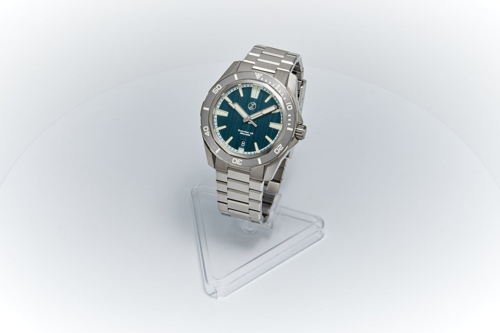Swordfish 42mm Ti 'Teal'