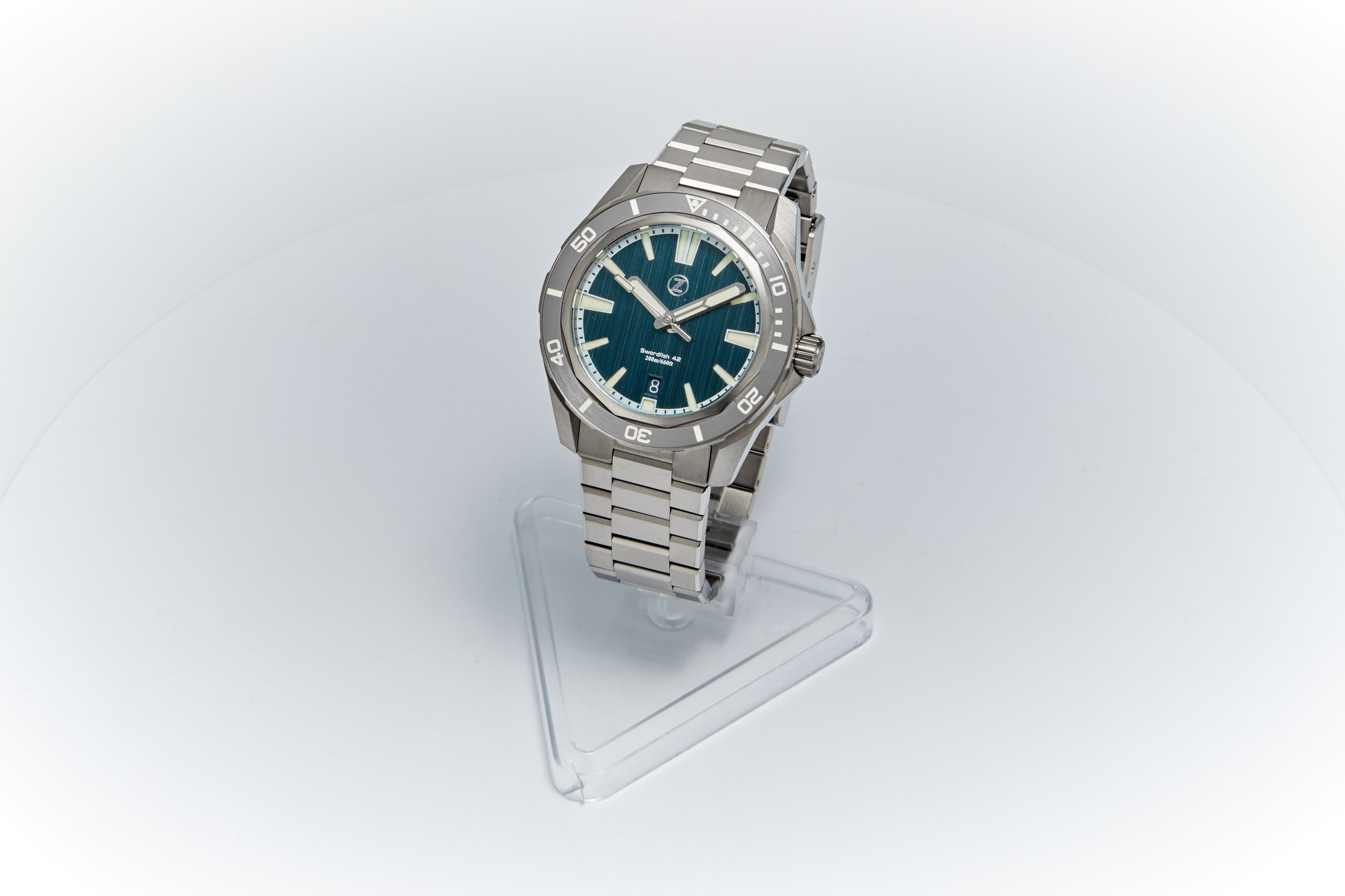 Swordfish 42mm Ti 'Teal'