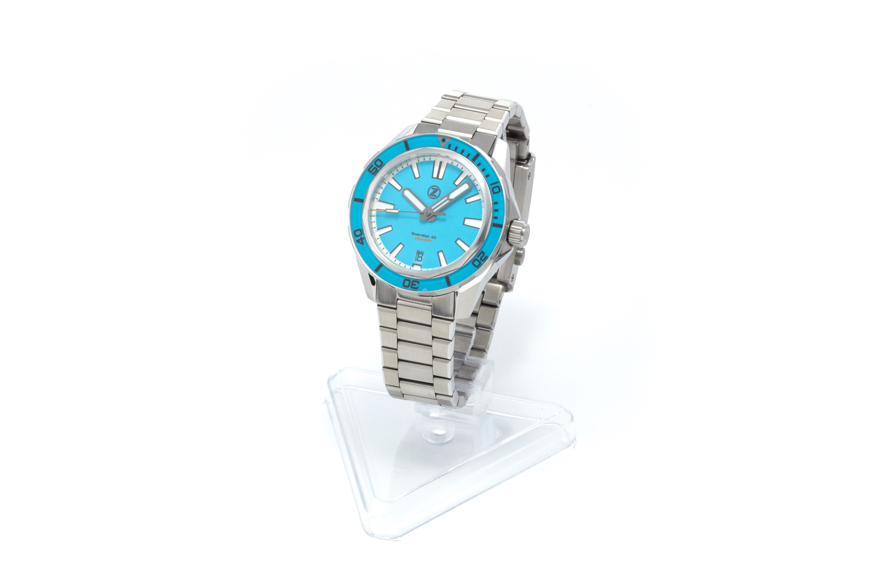 Swordfish 40mm SS 'Sky Blue'