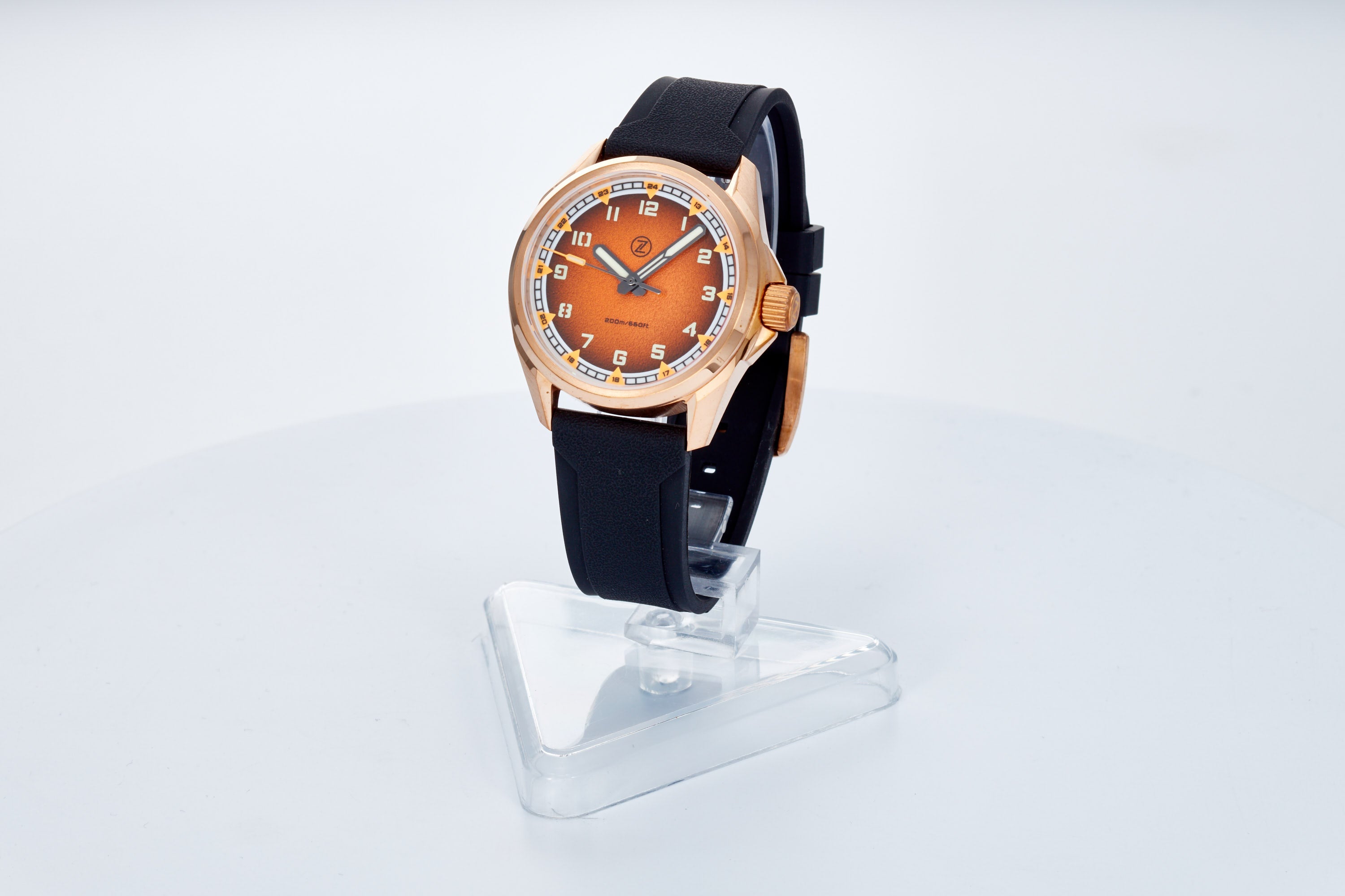 Swordfish Field 38mm Bronze 'Burnt Orange'