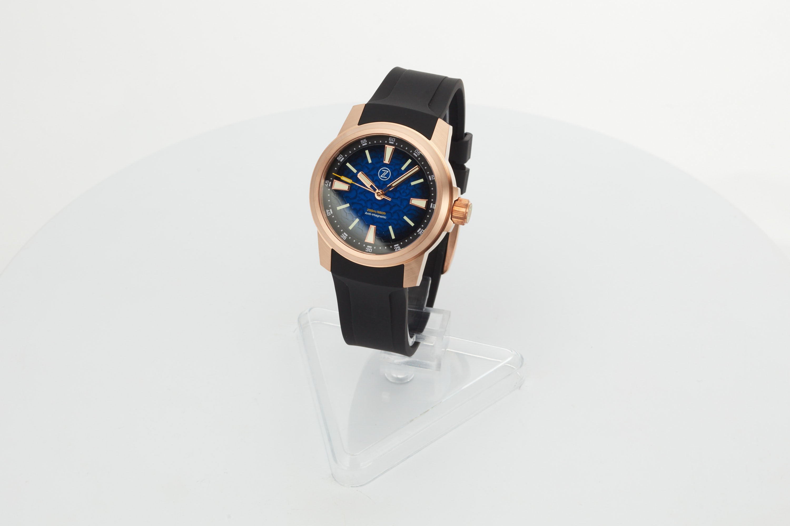 Aurora Field 38mm Br 'Hammered Blue'