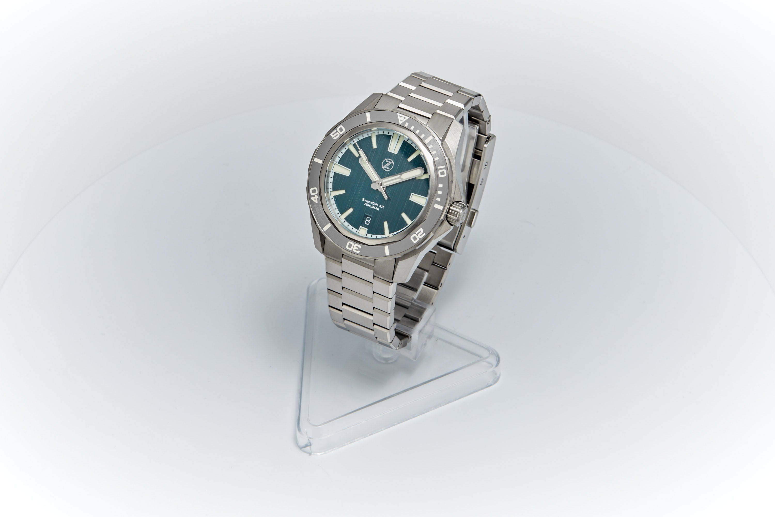 Swordfish 42mm Ti 'Teal'
