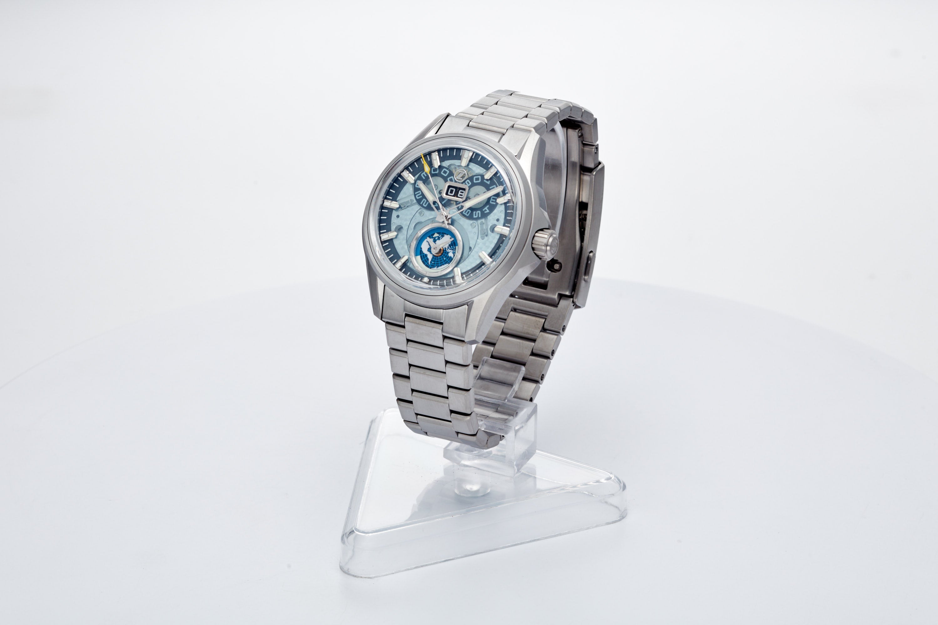 Spearfish Dual Time Ti 'Ocean Blue'