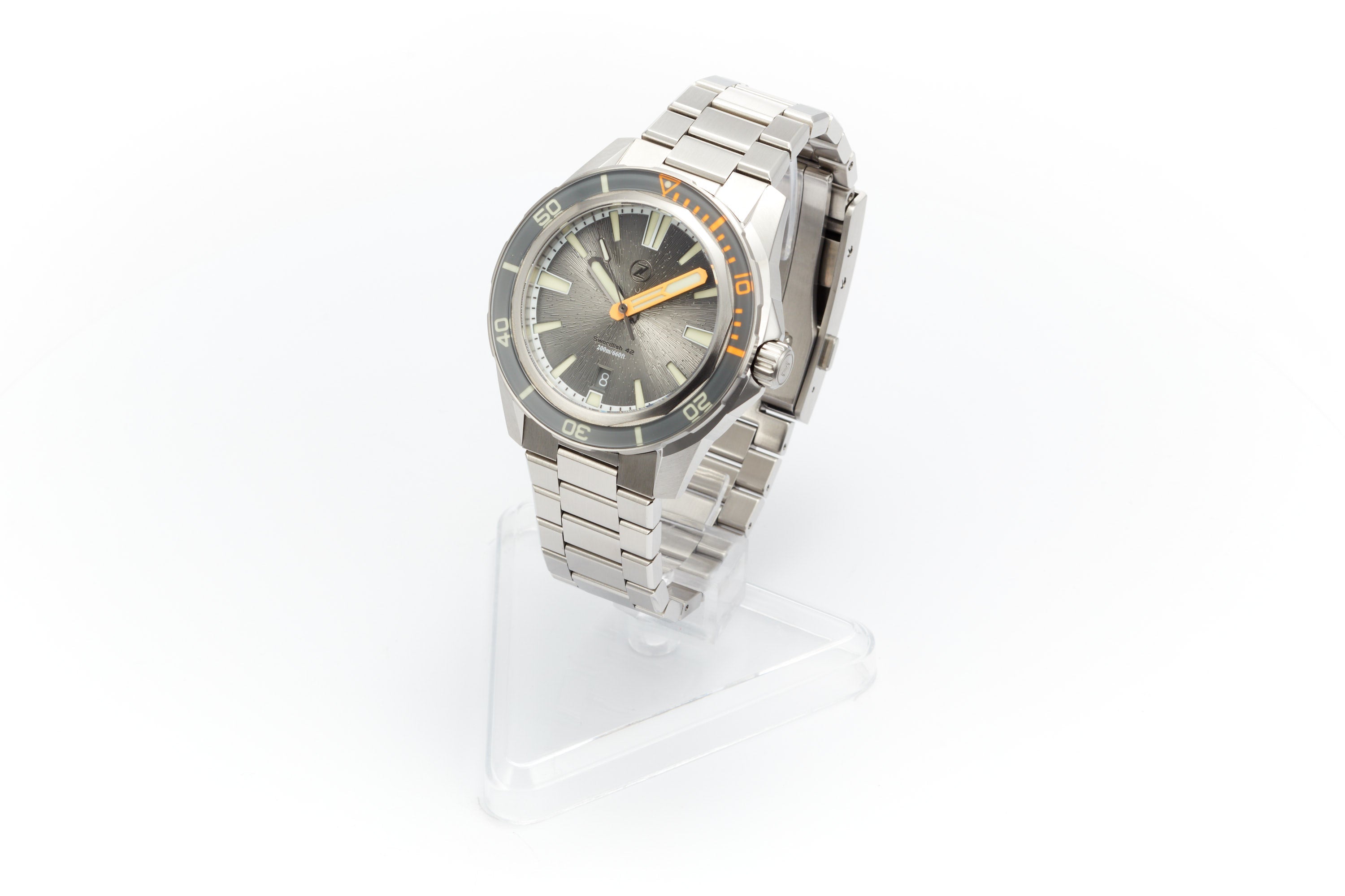 Swordfish 42mm SS 'Nimbus Grey'