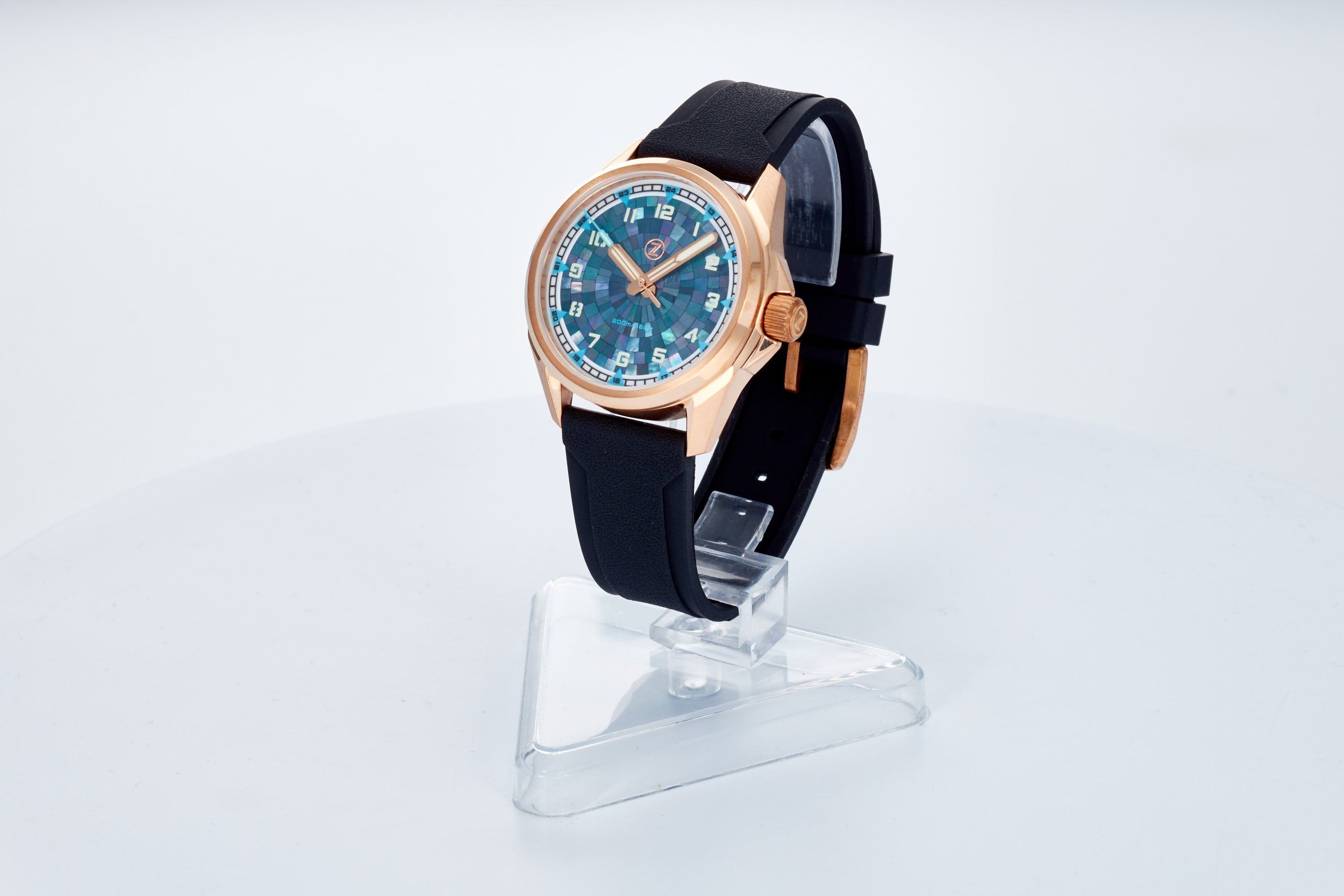 Swordfish Field 38mm Bronze 'MOP'