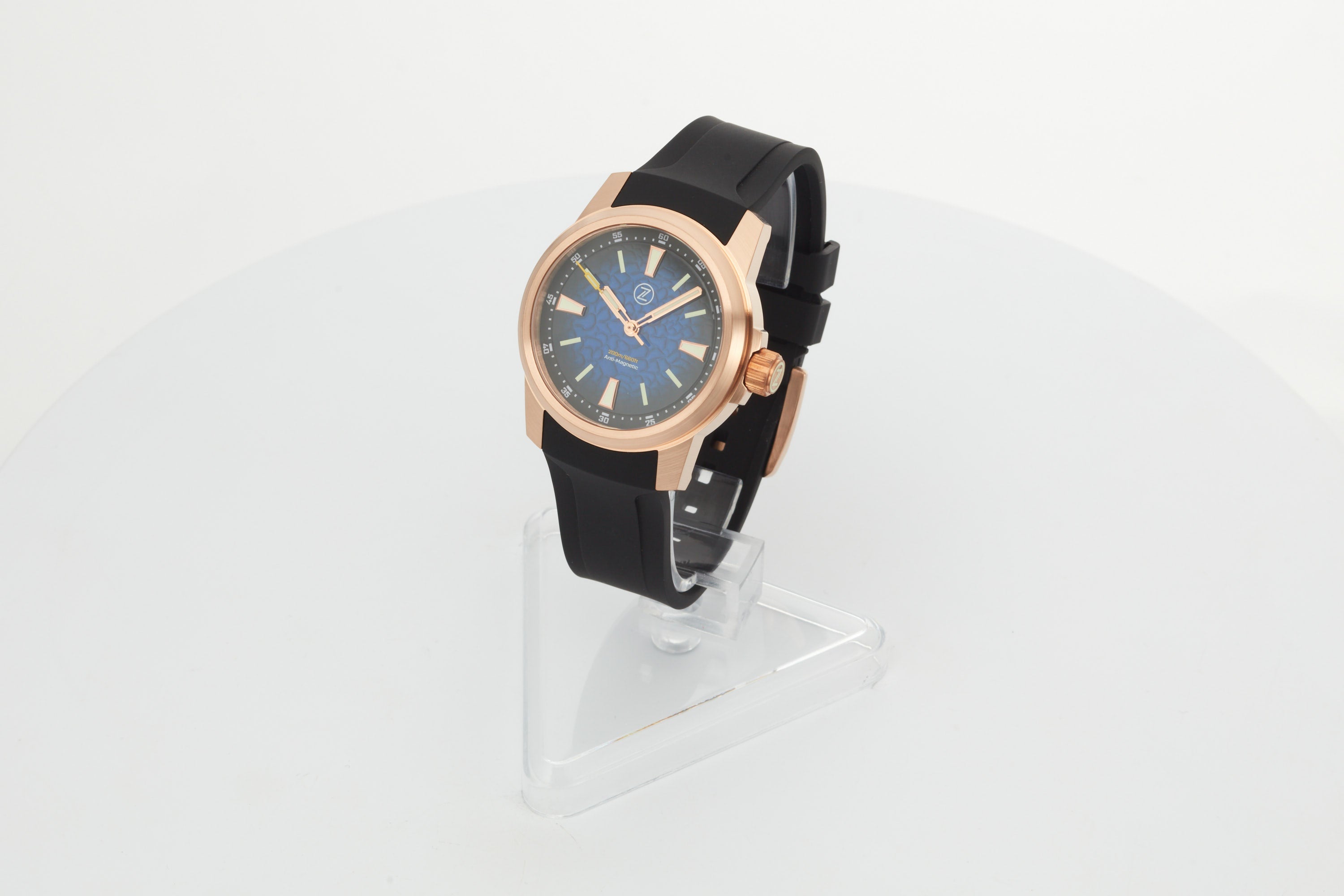 Aurora Field 38mm Br 'Hammered Blue'