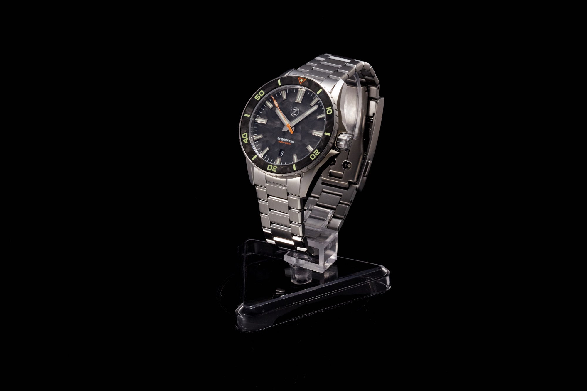 Spearfish 40mm Diver 'Forged Carbon'