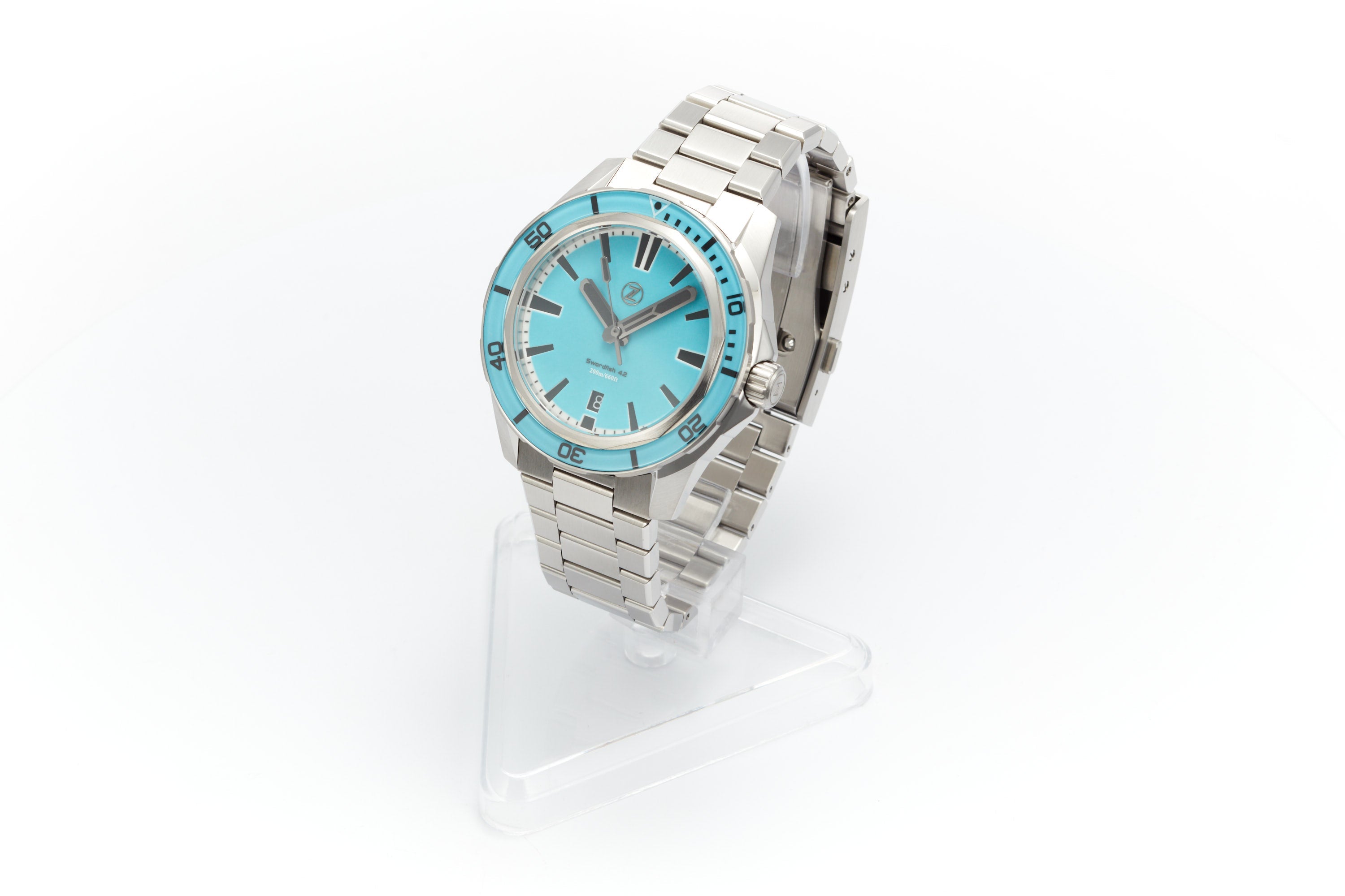 Swordfish 42mm SS 'Sky Blue'