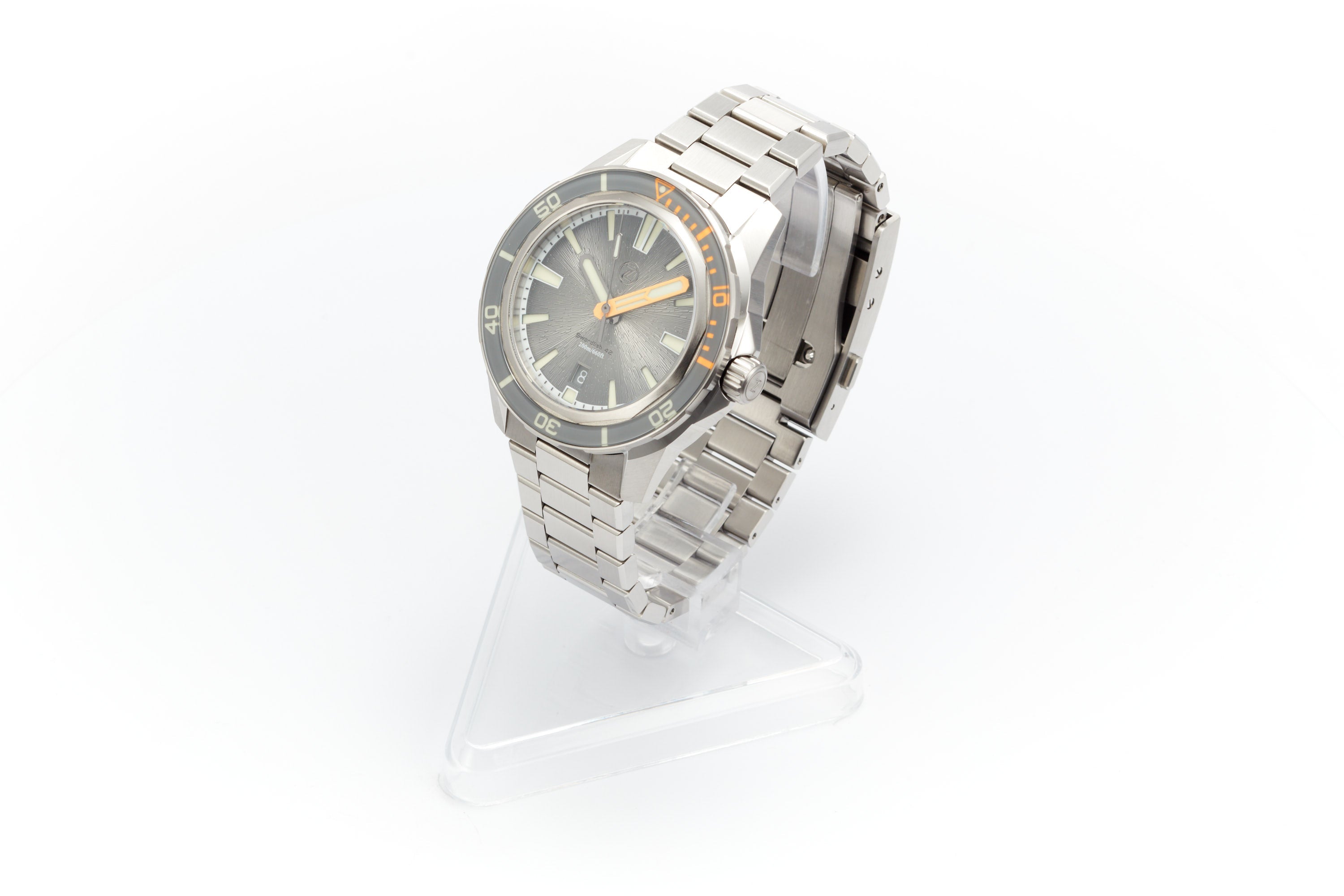 Swordfish 42mm SS 'Nimbus Grey'
