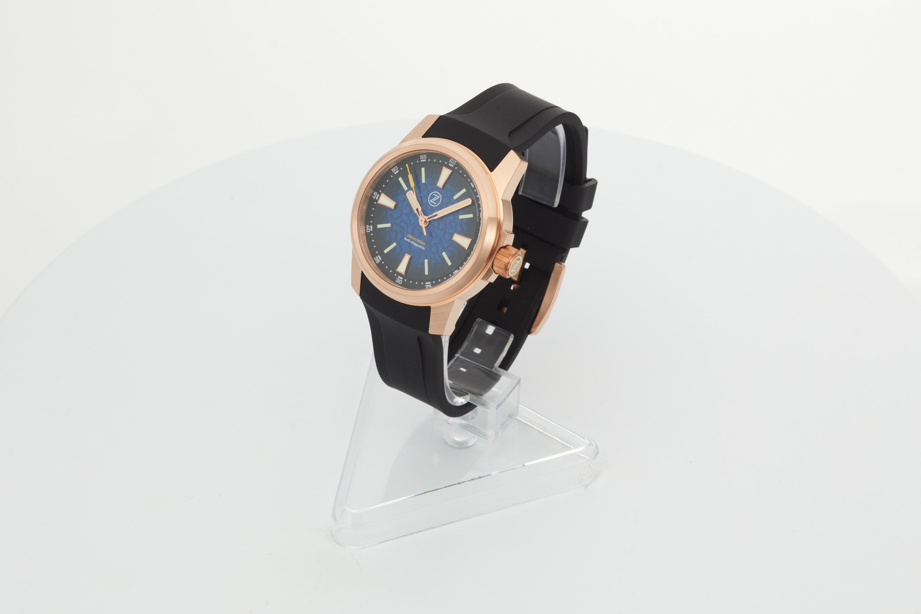 Aurora Field 38mm Br 'Hammered Blue'