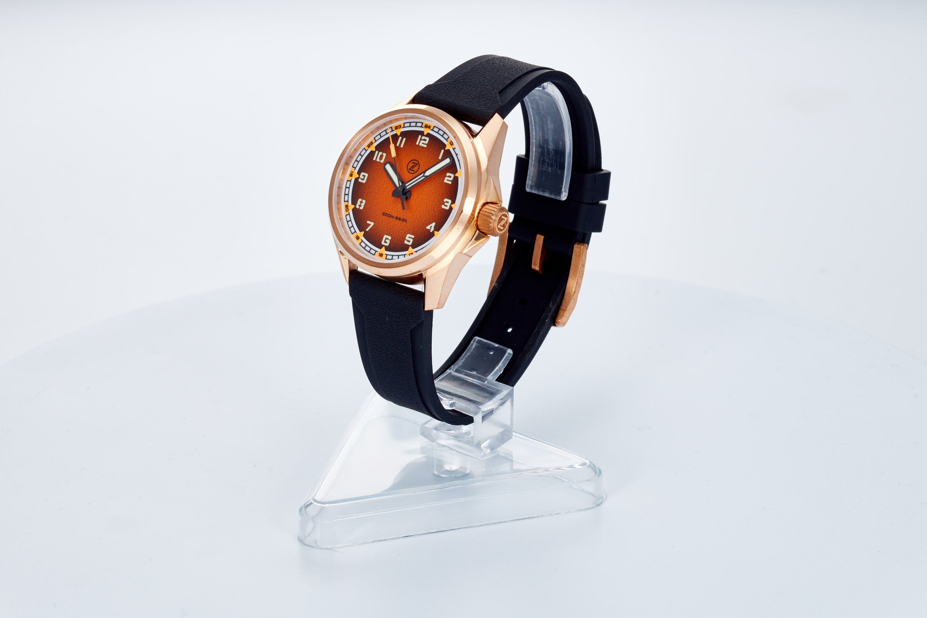 Swordfish Field 38mm Bronze 'Burnt Orange'