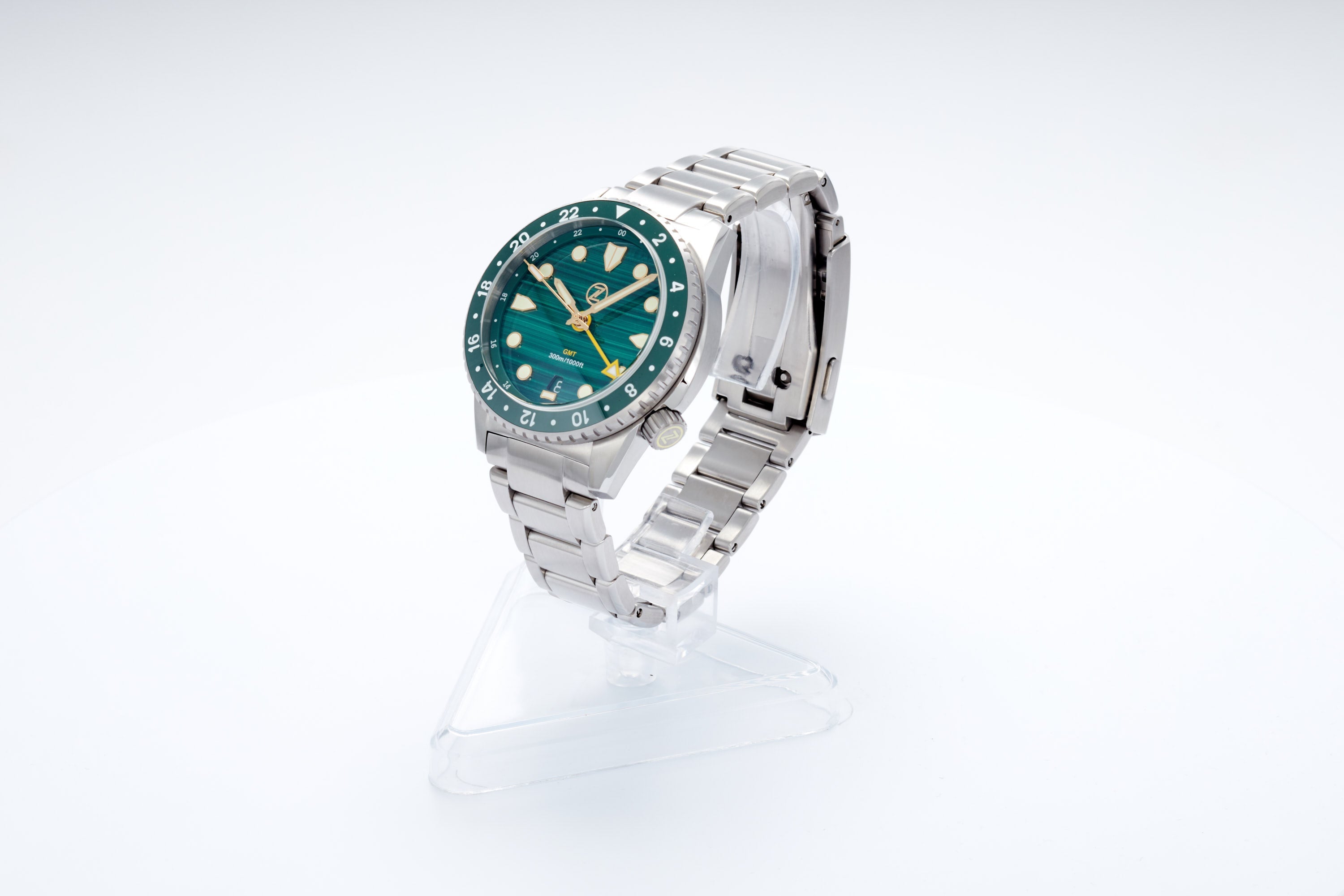 Mako 300m GMT 'Malachite' Timekeepers Edition