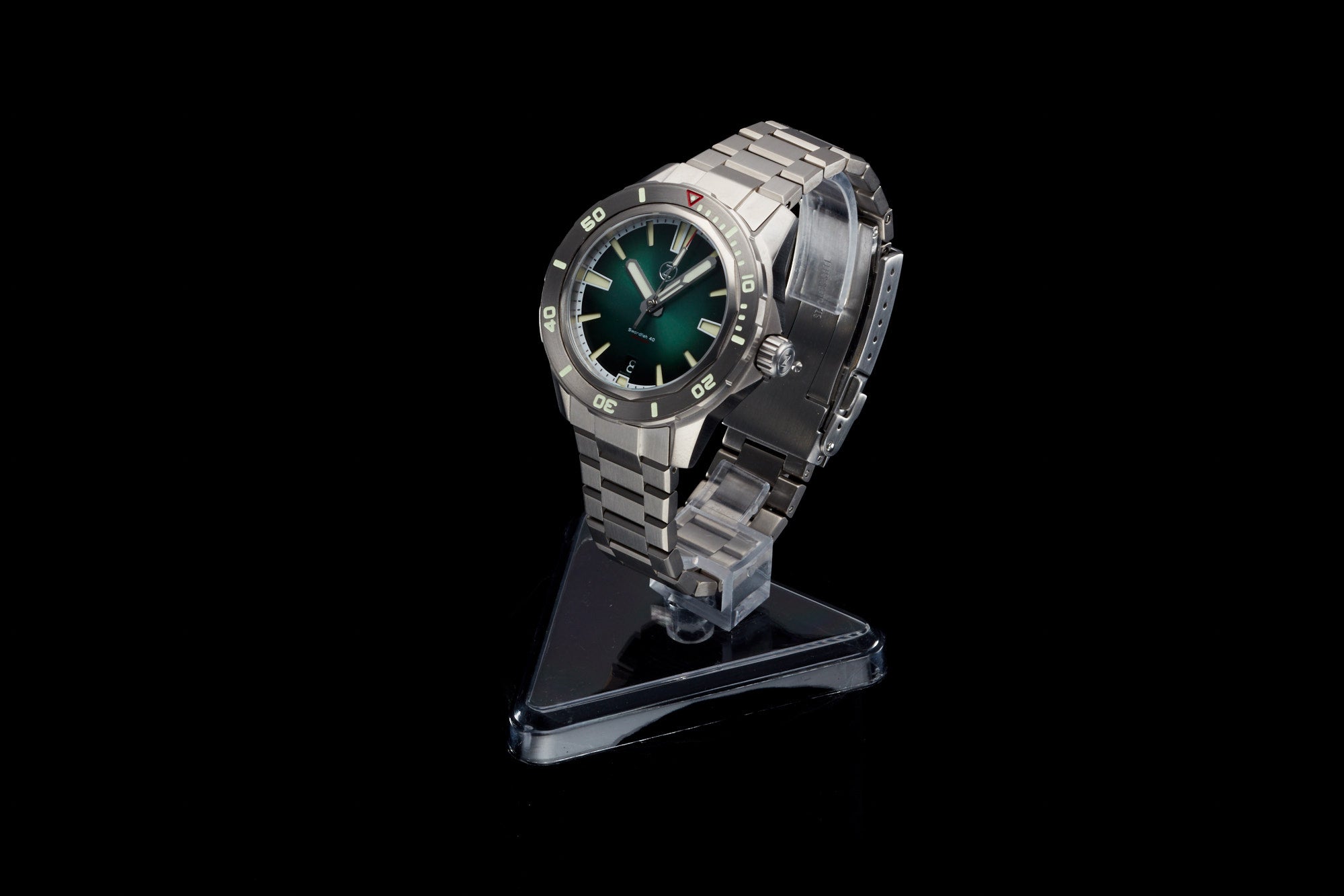 Swordfish 40mm Ti Emerald Green