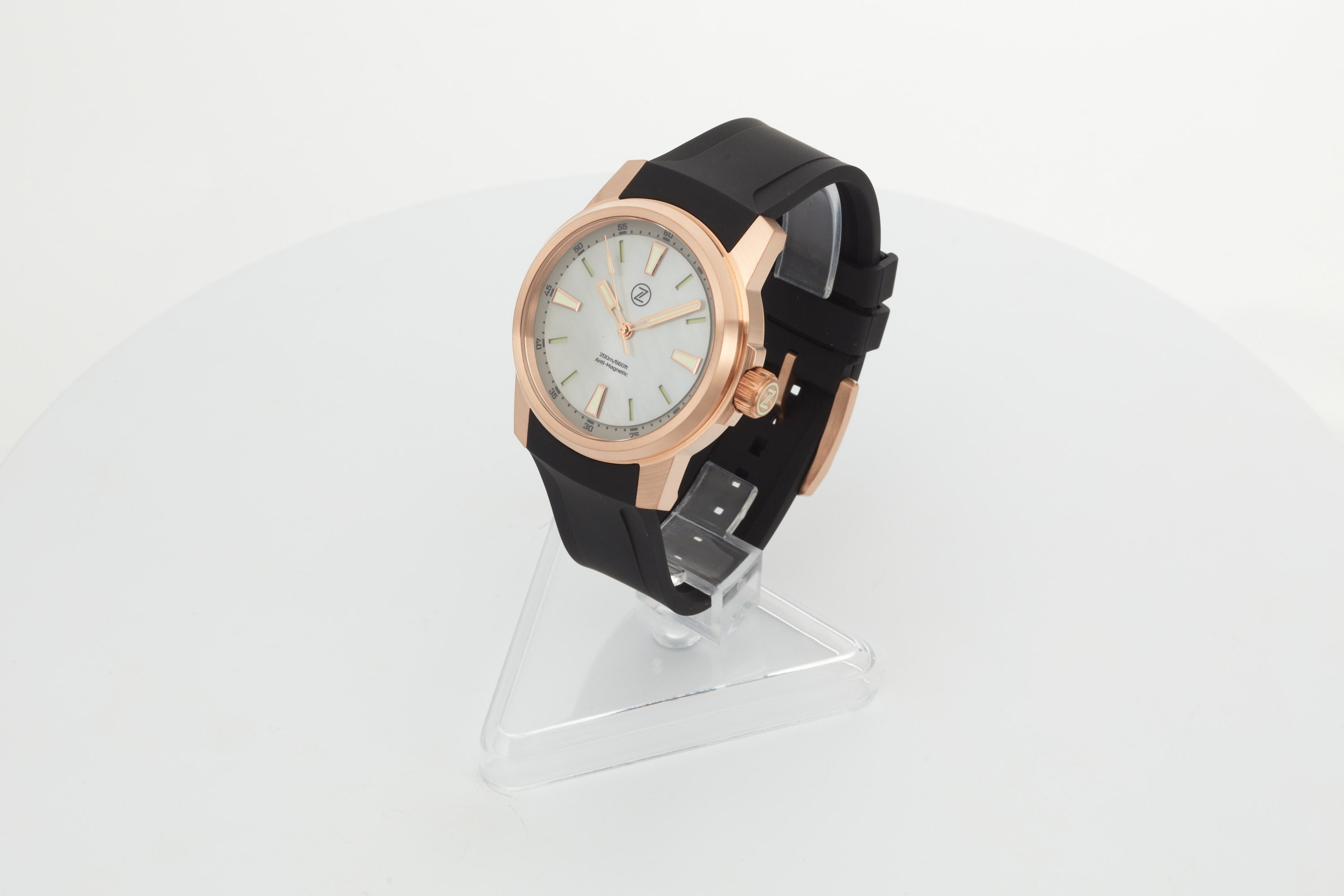Aurora Field 42mm Br 'Grey MOP'