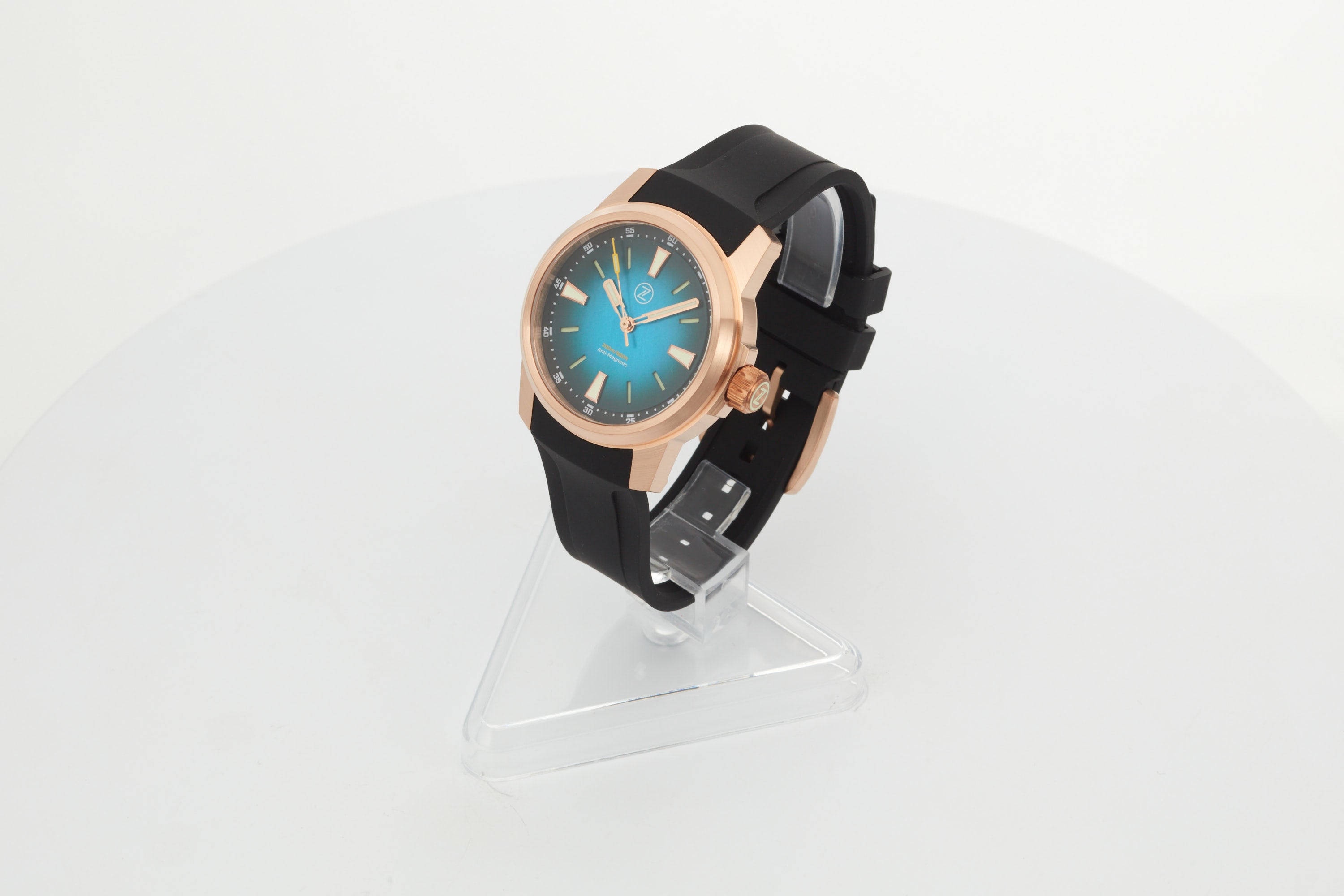 Aurora Field 38mm Br 'Teal MOP'