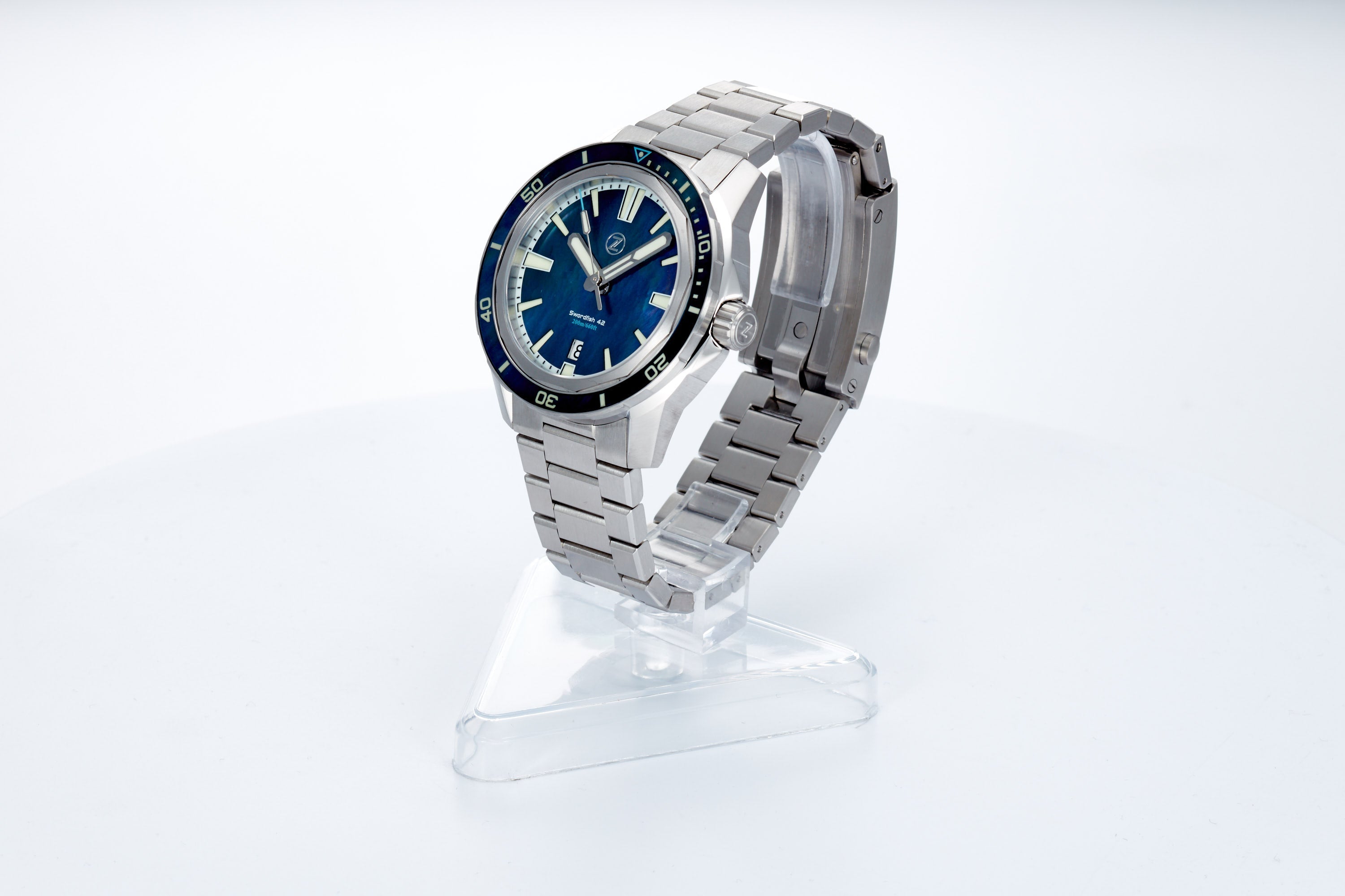 Swordfish 42mm SS MOP