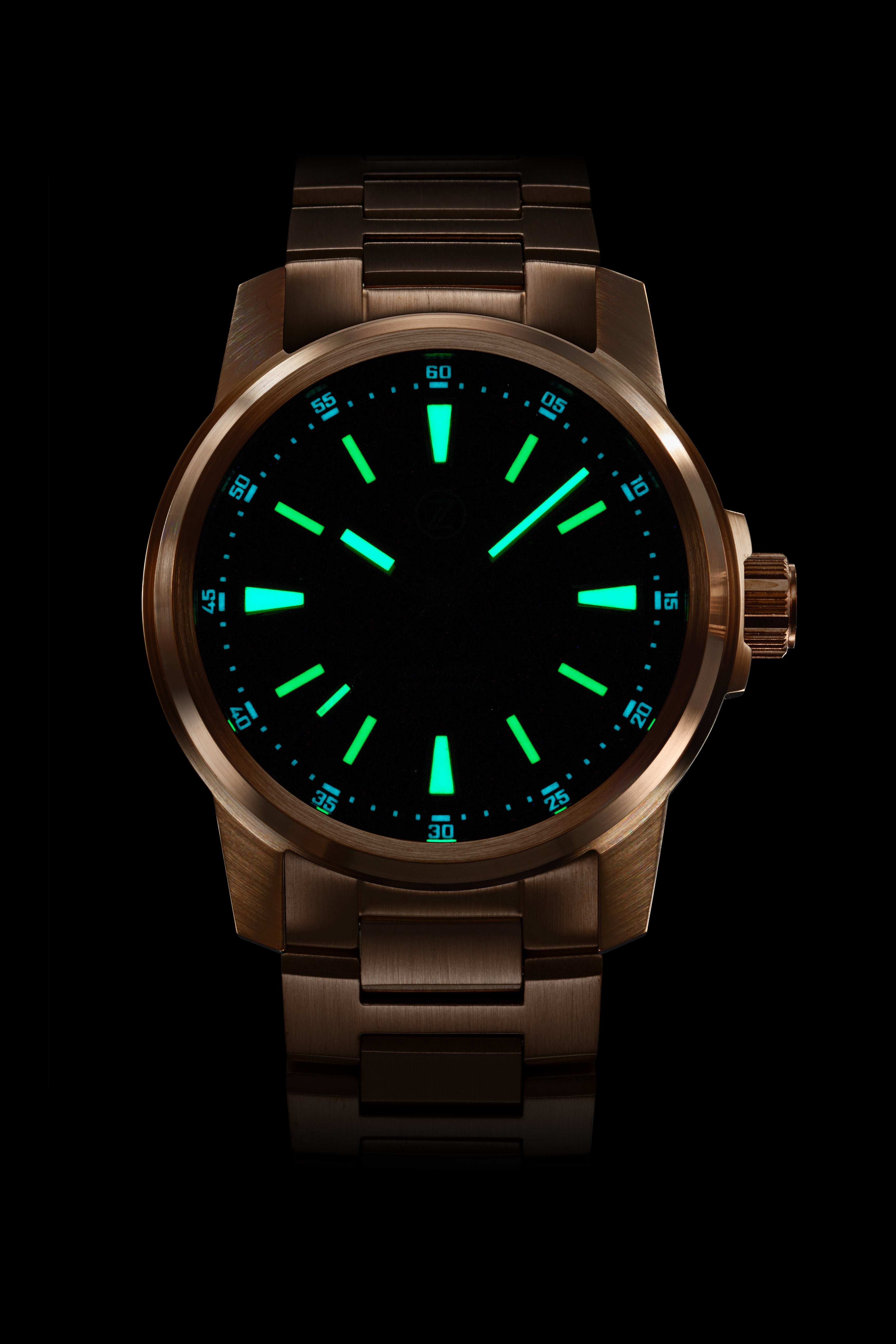 Aurora Field 38mm Br 'Green Aventurine'