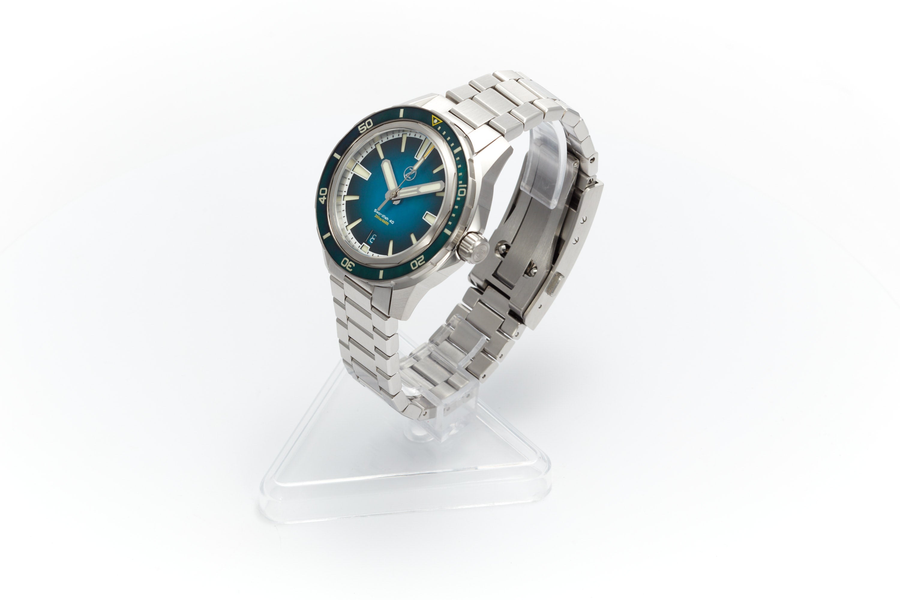 Swordfish 40mm SS Teal MOP