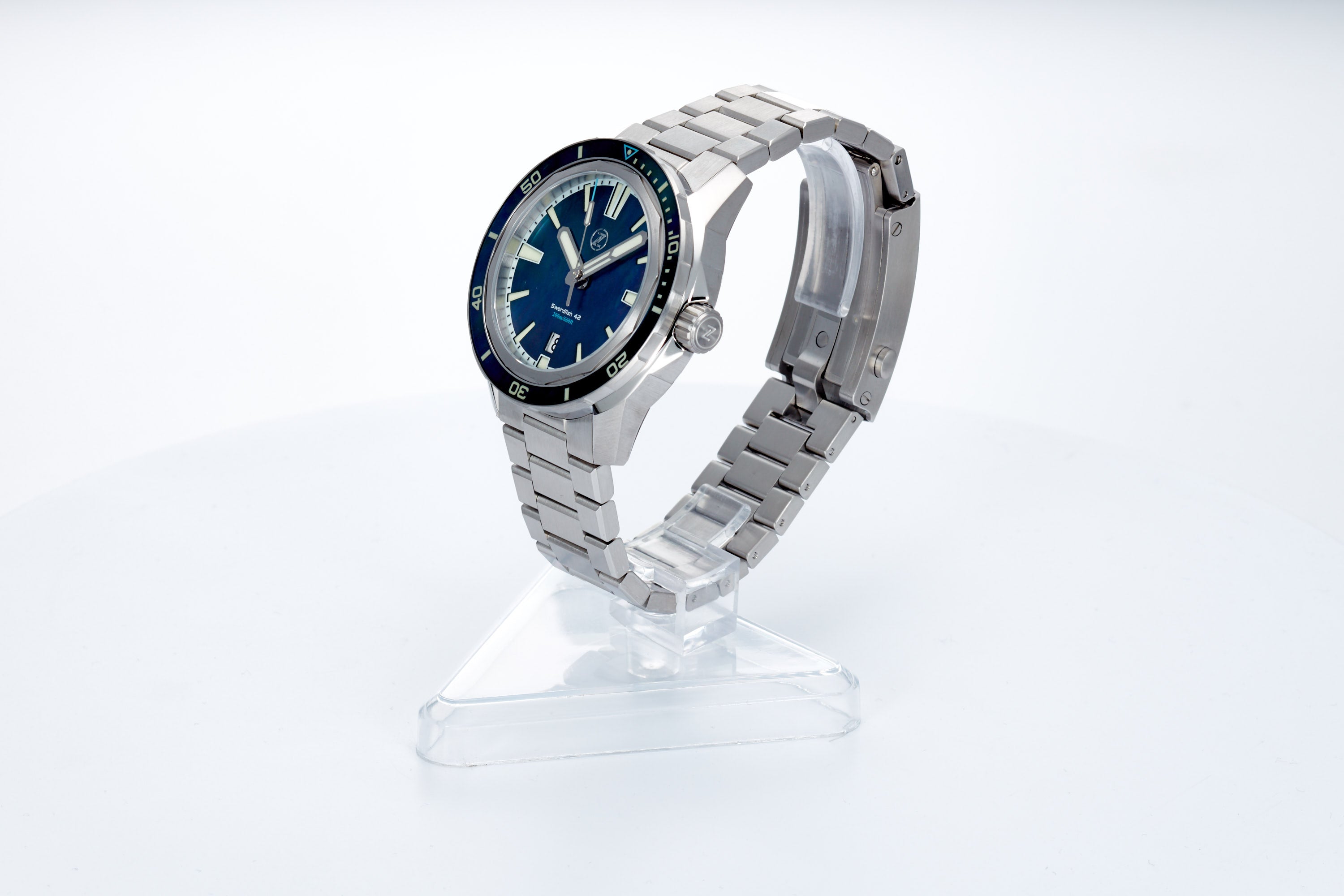 Swordfish 42mm SS MOP