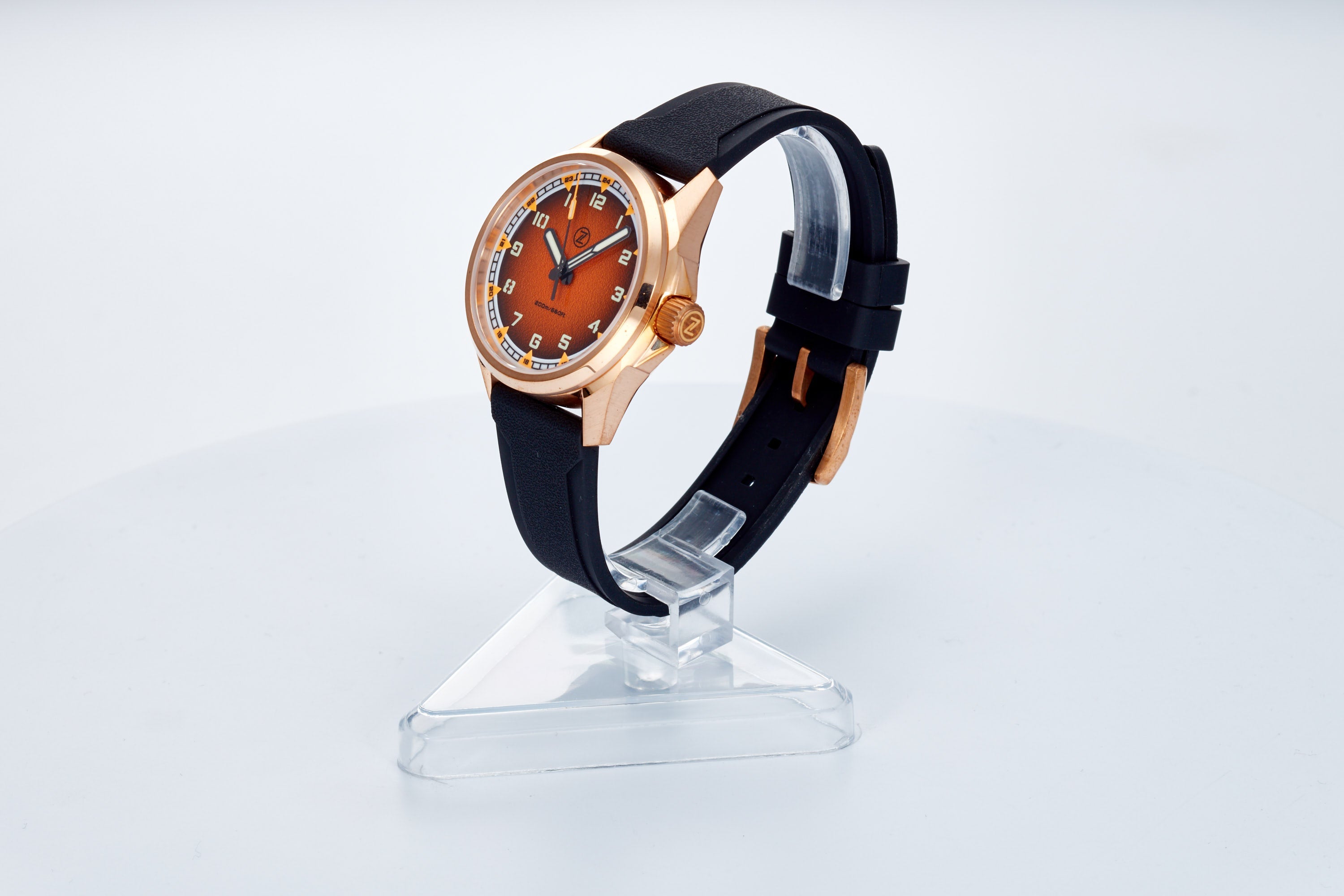 Swordfish Field 38mm Bronze 'Burnt Orange'