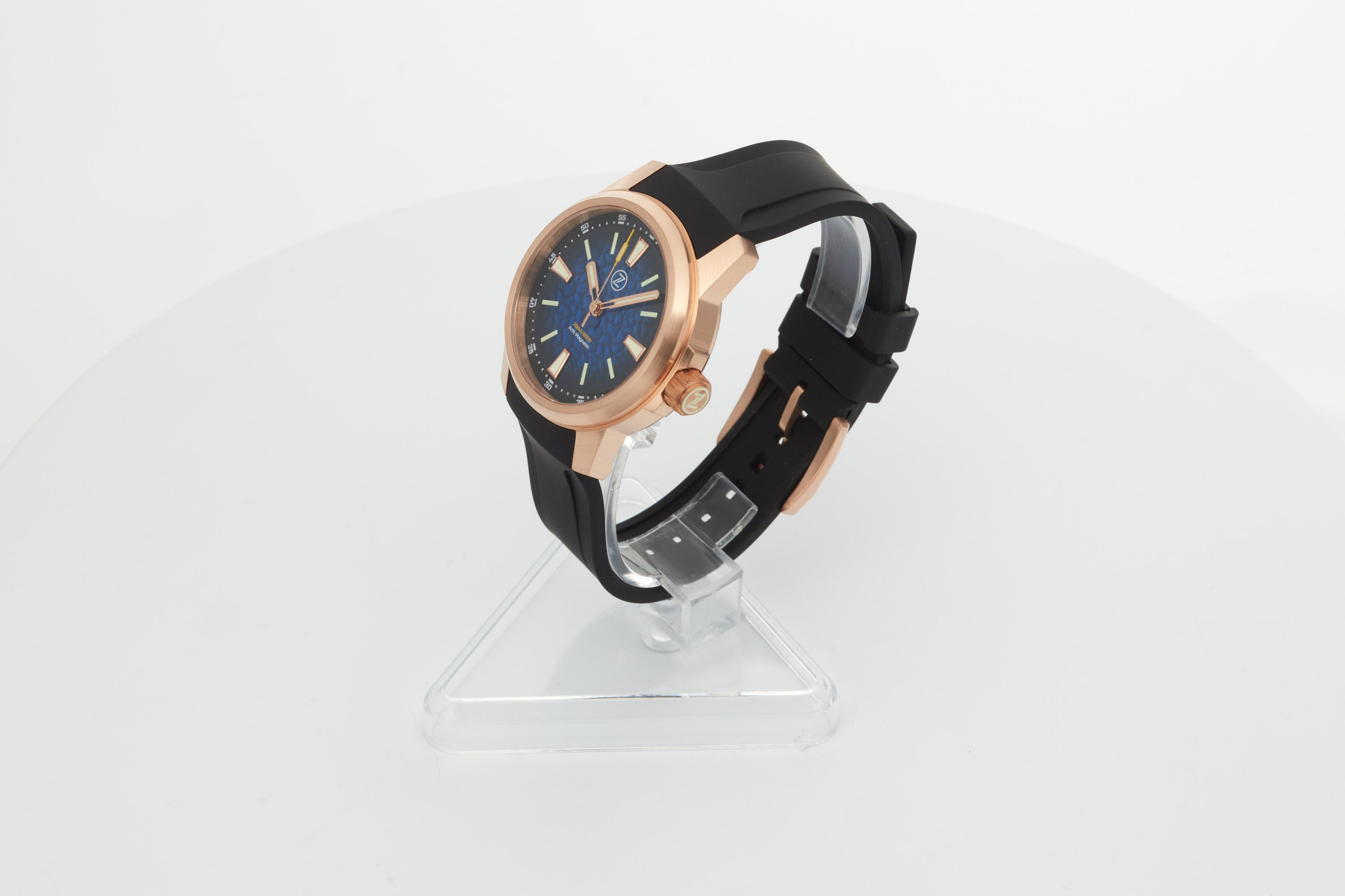 Aurora Field 38mm Br 'Hammered Blue'