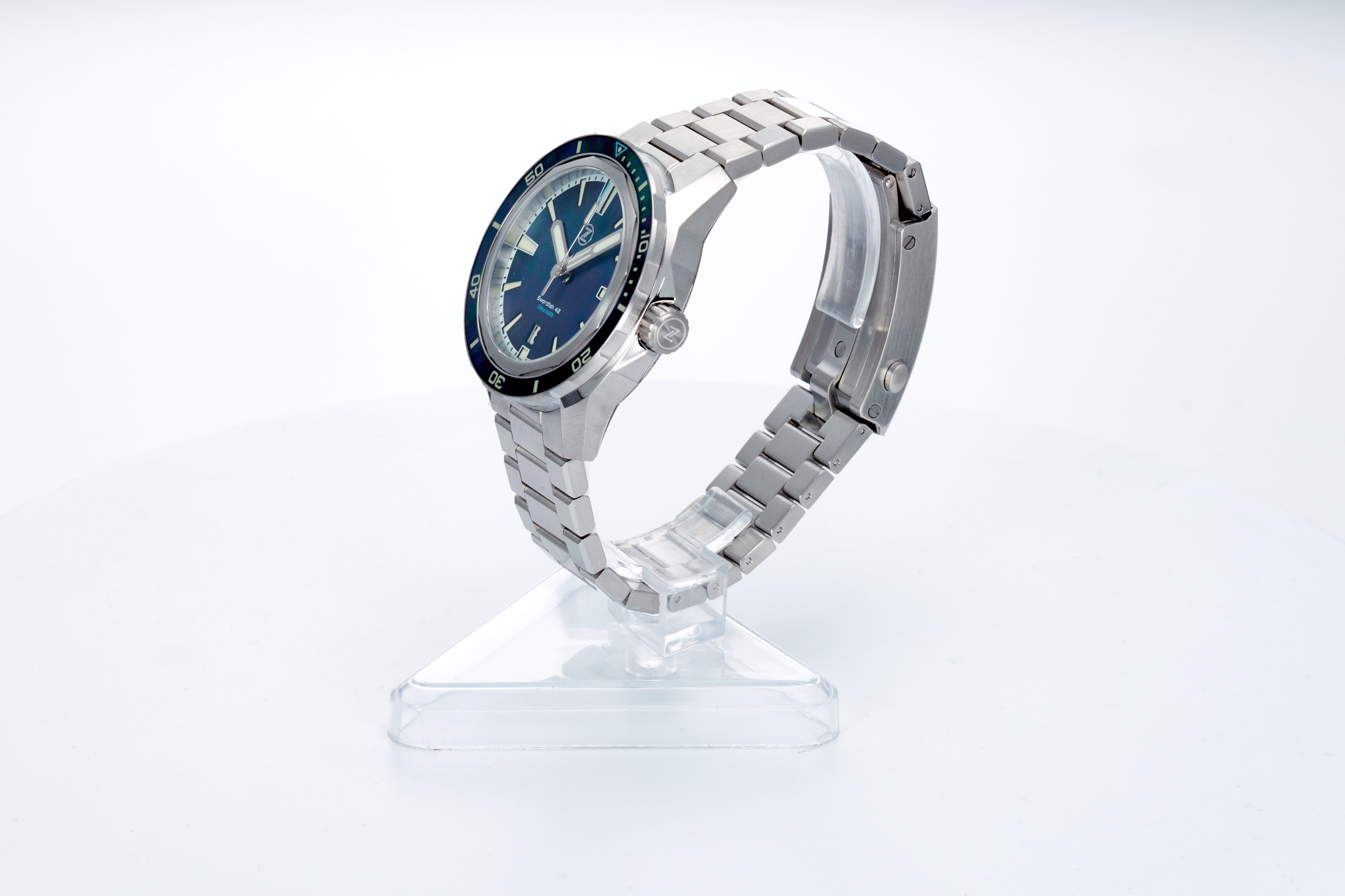 Swordfish 42mm SS MOP