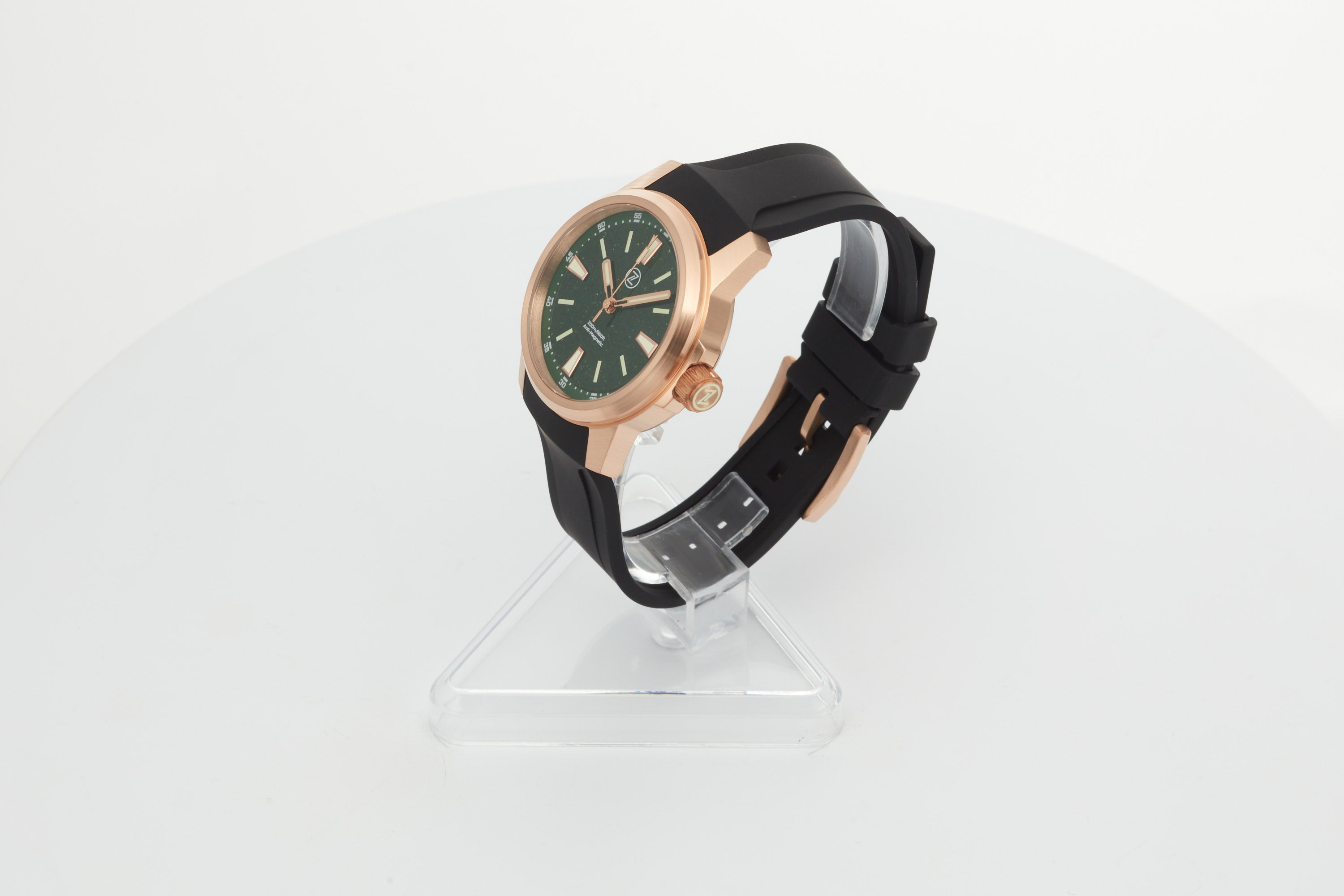 Aurora Field 38mm Br 'Green Aventurine'