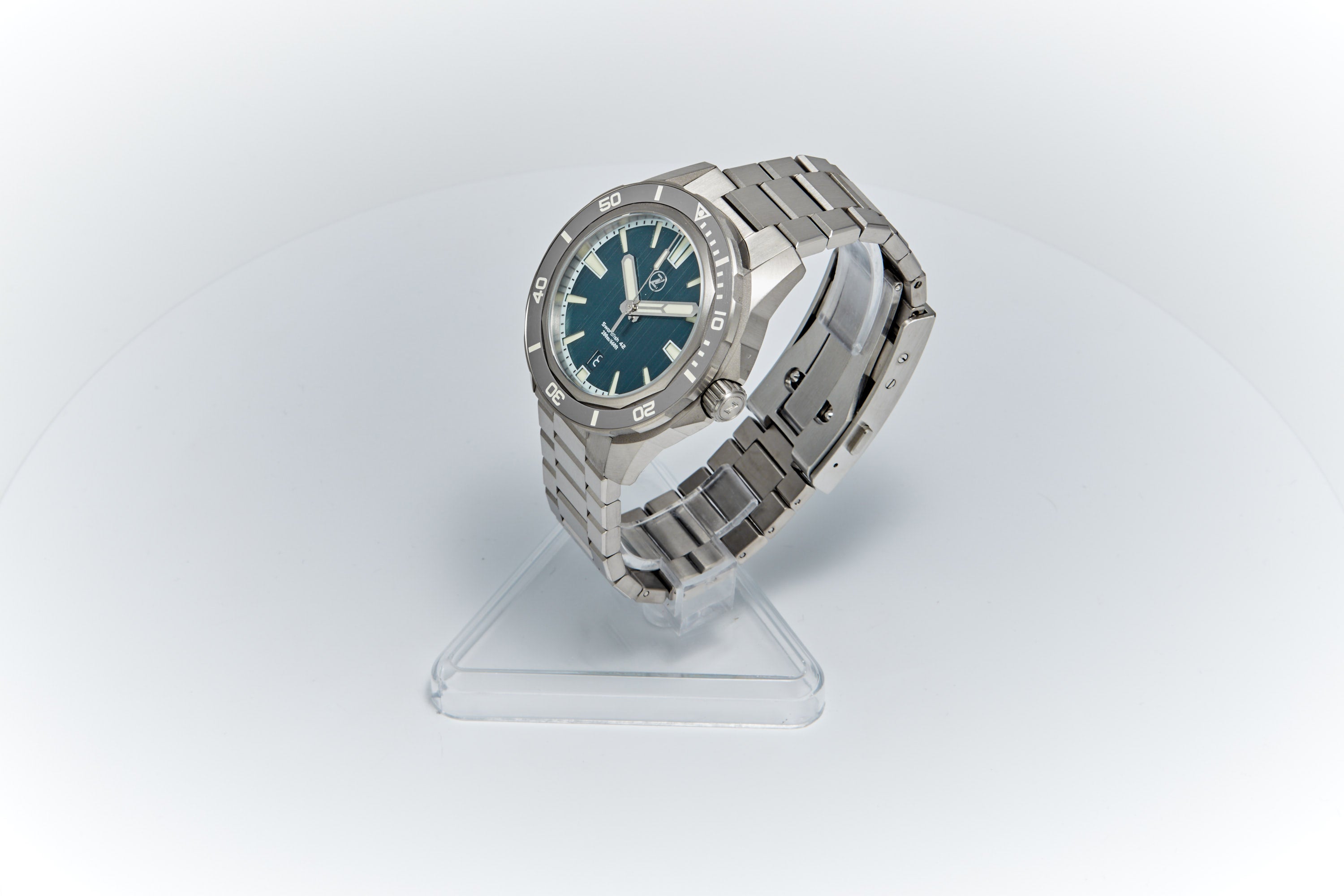 Swordfish 42mm Ti 'Teal'