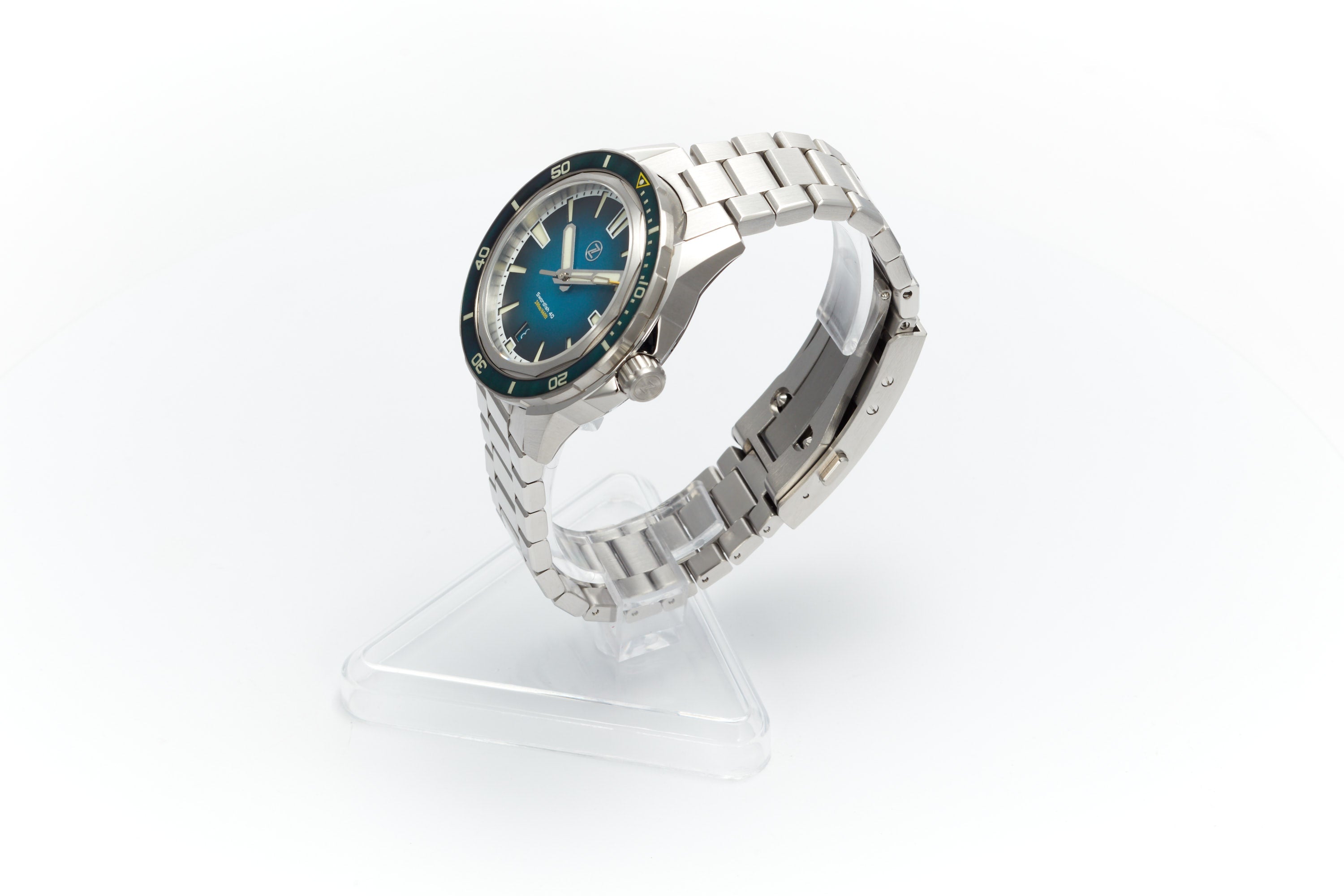 Swordfish 40mm SS Teal MOP