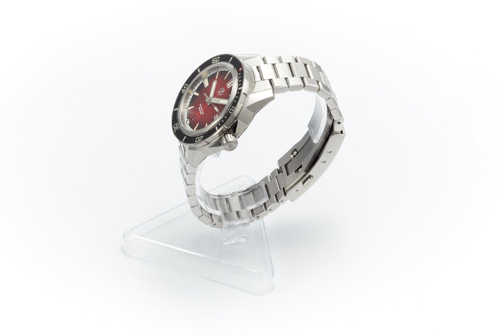 Swordfish 40mm SS 'Crimson Red'