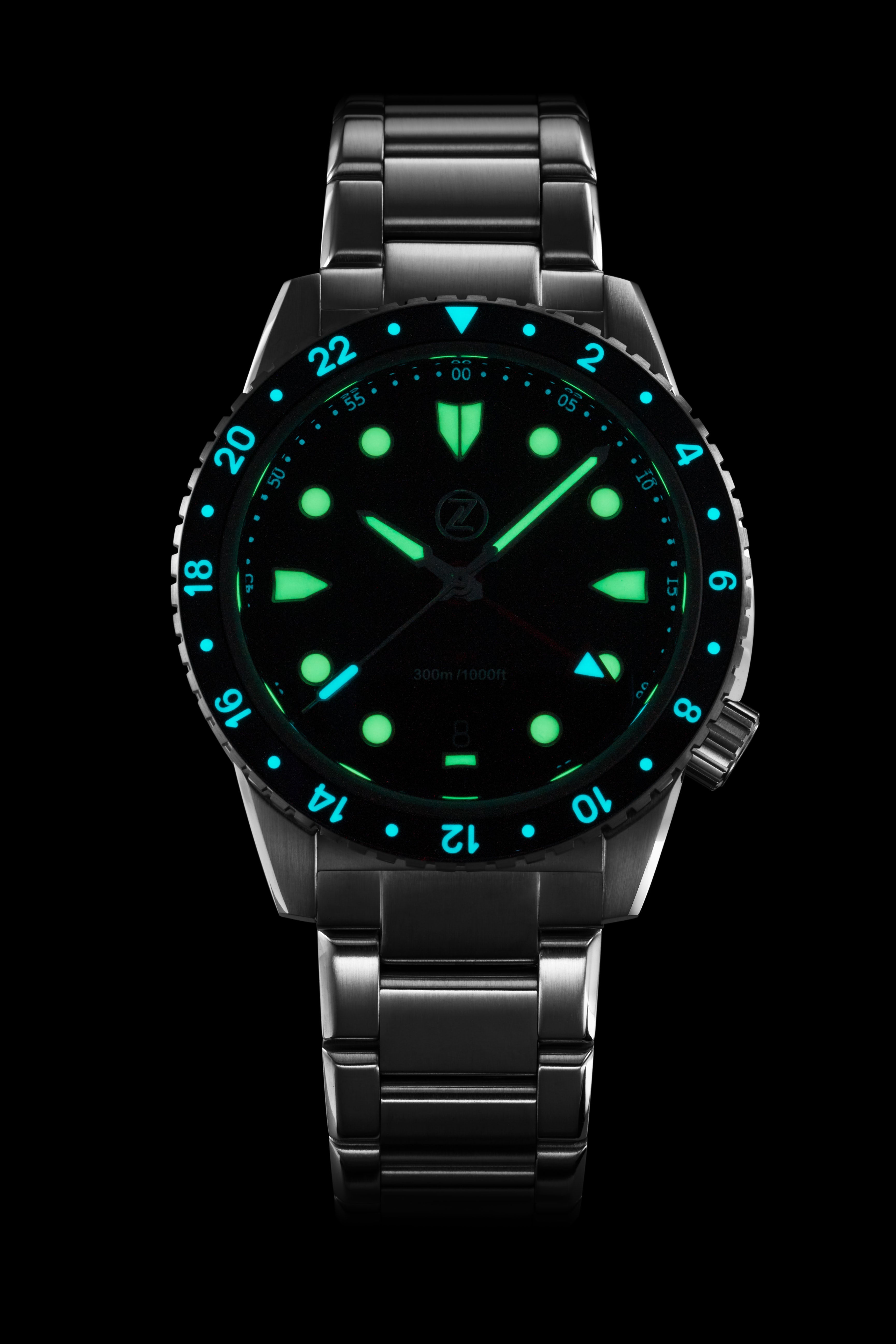 Mako 300m GMT 'Sky Blue'
