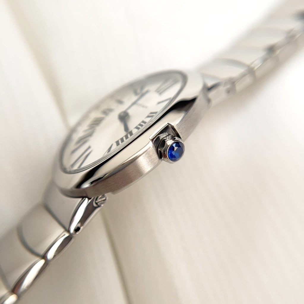 BAIGNOIRE DE CARTIER ¨C OVAL SHAPE SILVER CASE